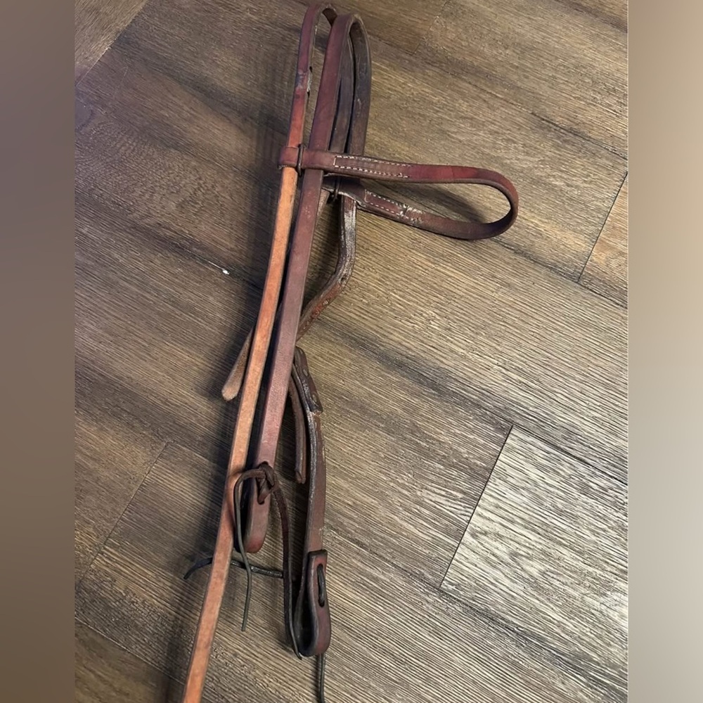 Horse Tack - Cowperson Tack Leather Western Headstall